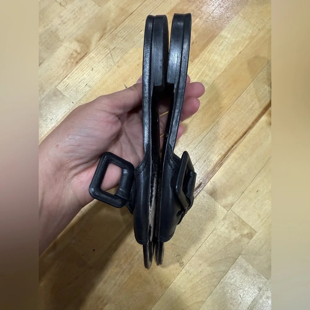 Givenchy Black Bow Sandals - Picture 6 of 8